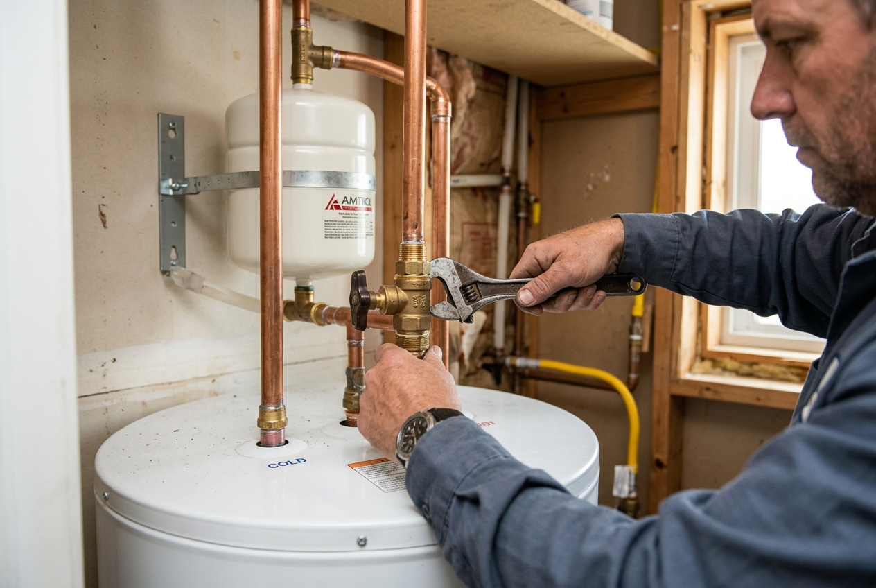 Plumbing work